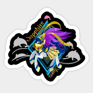 Shapphire Shores Sticker